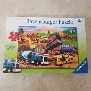 Ravensburger 60 piece puzzle Construction Crowd